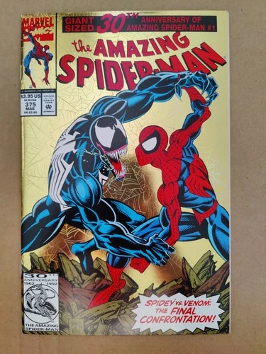 Amazing Spider-Man 375 1st Ann Weying (She-Venom) VF+ (4)