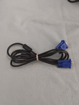 Heavy Duty VGA Cable 6ft Male to Male SVGA Monitor Cord Computer 1080p Video