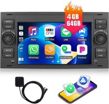 Head Unit For Ford Transit Mk7 Android Radio CarPlay Stereo GPS Sat Nav BT WiFi