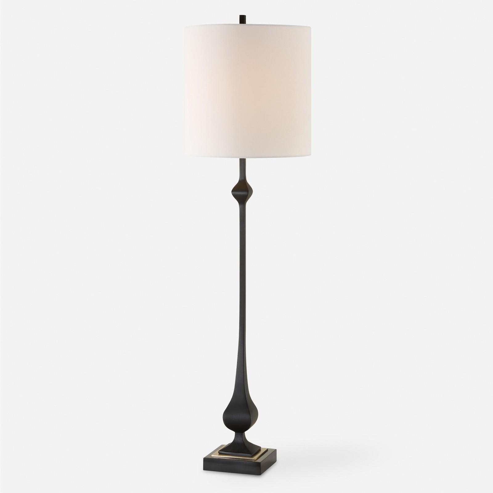 Uttermost Hightower 38 Inch Black Buffet Table Lamp