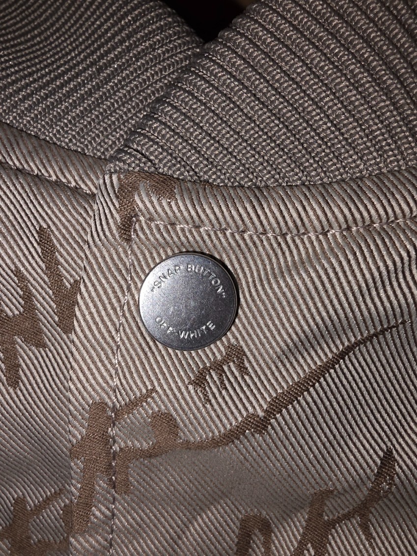 Off - White, Virgil Abloh Script, Bomber Jacket (… - image 2