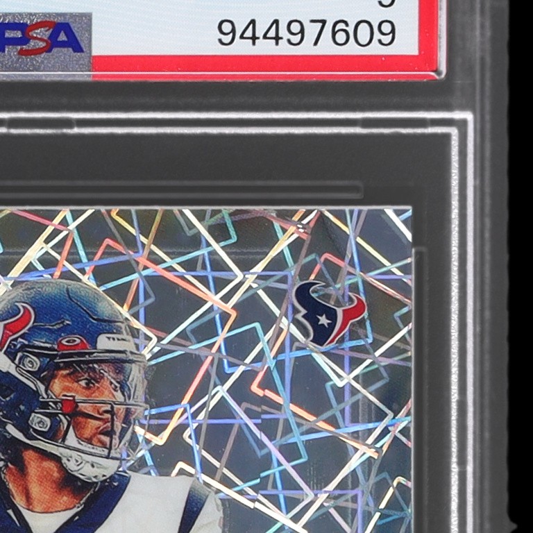 2023 Donruss Optic Cj Stroud #14 PSA 9 RC Mythical Football Mint Panini view 5