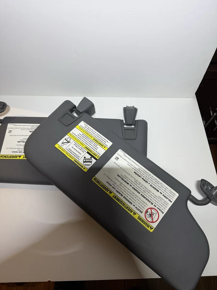 Ford F-250 F-350 2011-2016 visera deslizante acero gris par Foto 4 de 4