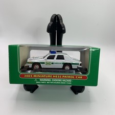 Vintage Mini Hess truck Miniature 2003 Police Patrol Car NEW NIB More In Store