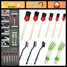 11-piece Car Detailing Kit - Wheels Exterior Interior Cleaning Supplies Brus