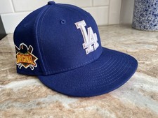 La Dodgers Outta Here Big League Chew Bubblegum 47 Brand Fitted Hat Size 7 NEW