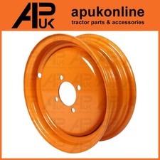 Front Wheel 12 Inch Orange 4 Stud for Kubota 4WD Aste A13 A14 Compact Tractor
