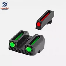 NEW Optics Fiber Sight Red Front/ Green Rear Fits Glock 42/43/43X/48 Handgun