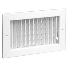 HART & COOLEY 821-14X6W SUPPLY REGISTER 14X6" STEEL WHITE 3/4" FIN SPACING