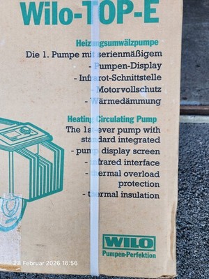 Wilo TOP-E 50/1-7, Nr.2018545, Vorgänger von Stratos Maxo und Yonos MAXO plus