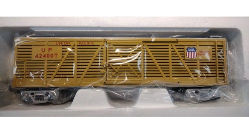MTH RAILKING “DIE CAST” UNION PACIFIC STOCK CAR 30-8702! CUERPO PESADO CALIBRE O | Zustand: Used