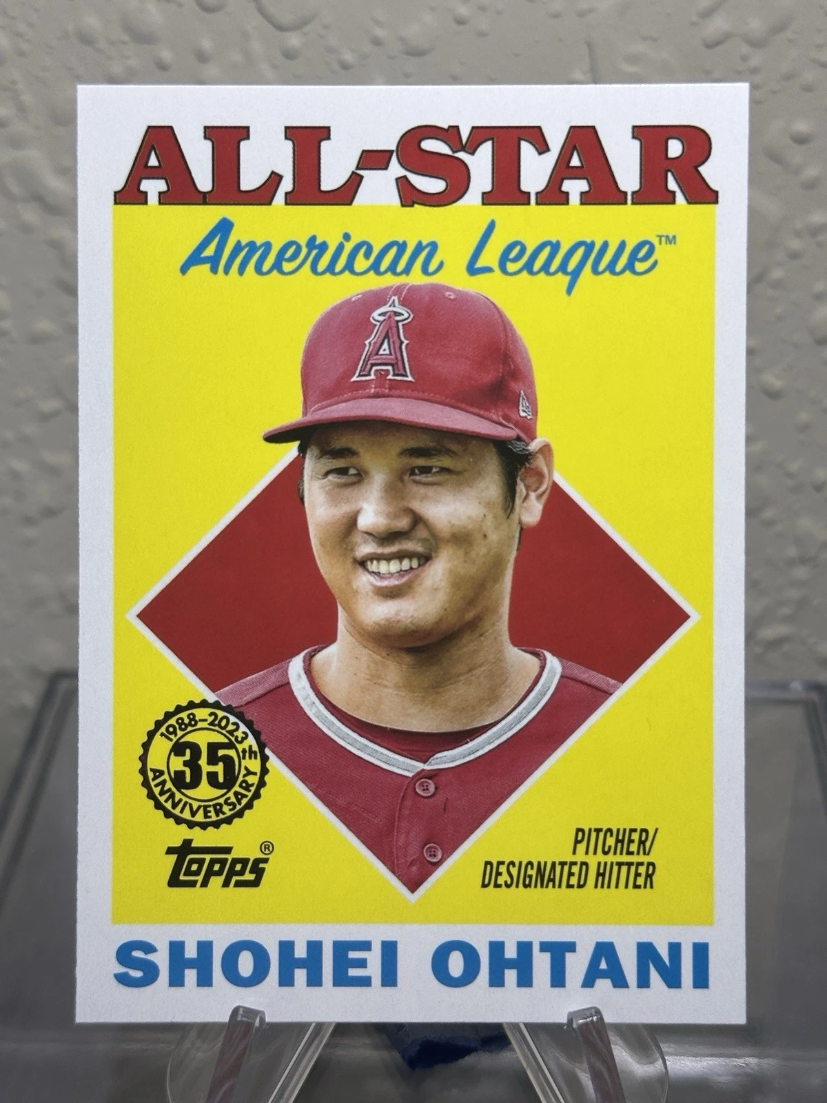 Shohei Ohtani trading card