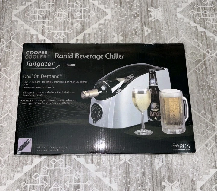 Cooper Cooler Rapid Beverage Chilling Appliance Tailgater HC-02
Opens in a new window or tab