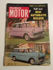Modern Motor June 1961 - EK HOLDEN COVER    - BUY IT NOW  #3