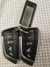 Lot of 2 Genuine OEM BMW 4 Button Smart Key F...