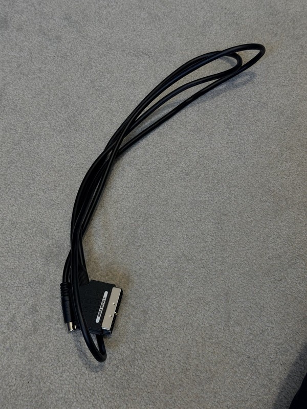 Retro Gaming Cable Sega Mega Drive 2 / Genesis 2 RGB SCART PACKAPUNCH PRO CABLE