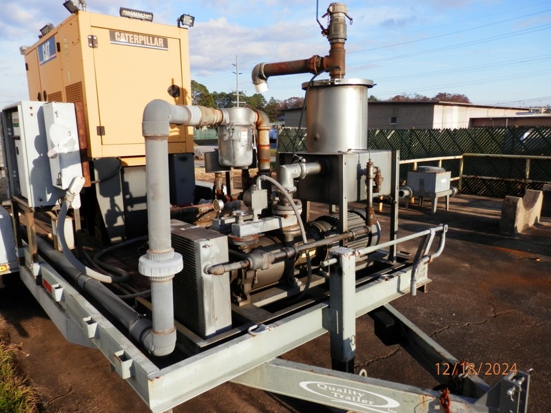 Travaini Pump, TRO300V Liquid Ring Vacuum Pump, 20 hp, 5,049 hours
