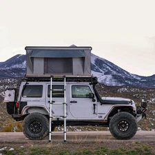 Rooftop Tent Hard Shell - Outdoor Car Camping 2-3 Person Truck