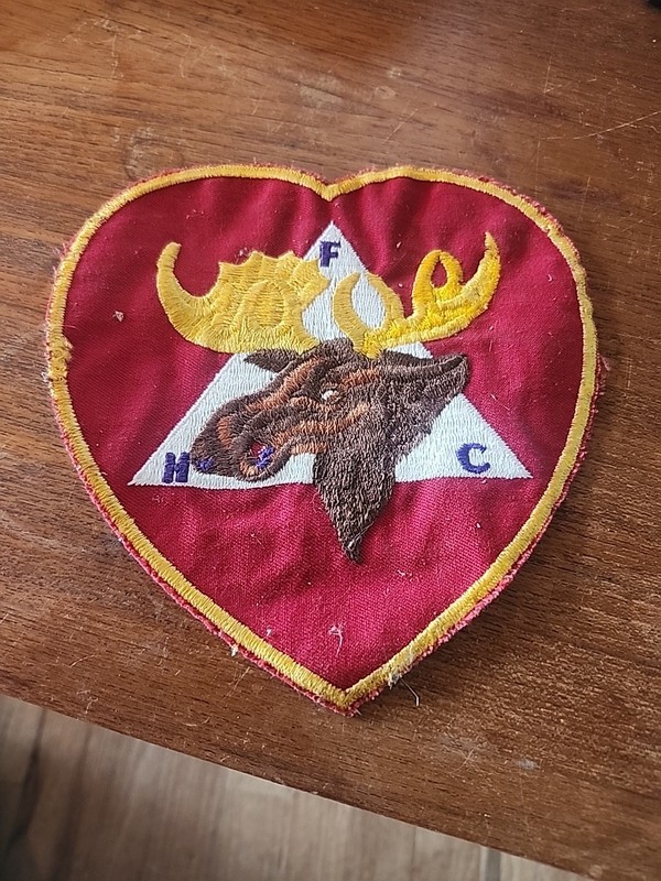Large Legion of the Moose FHC Jacket Patch Service Organization