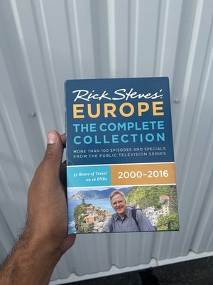 Rick Steves Europe DVD Set The Complete Collection 2000 2016 16-Disc Travel