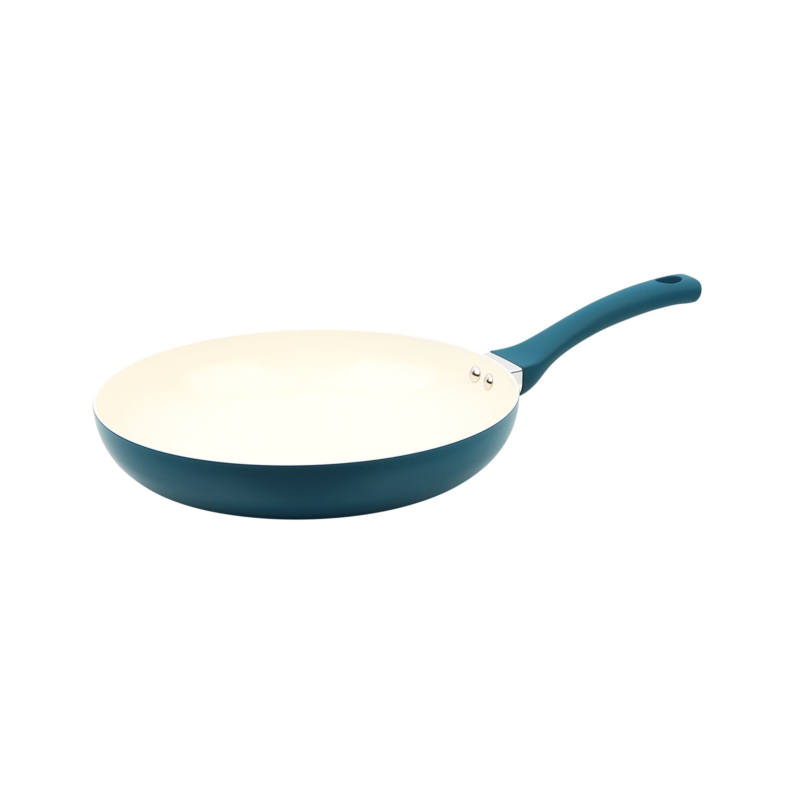 Mainstays 12-Inch Ceramic Nonstick Aluminum Fry Pan for Easy Cooking