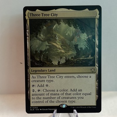 Three Tree City #260 Bloomburrow Legendary Land NM/Mint Condition