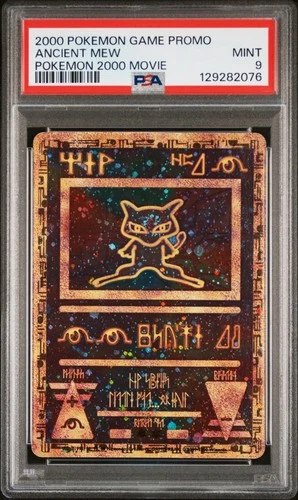 2000 POKEMON GAME MOVIE POKEMON 2000 MOVIE ANCIENT MEW PSA 9