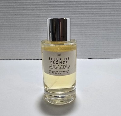 Le Monde Gourmand Fleur De Blonde Eau De Toilette Hair & Body Spray Mist 3.4oz 