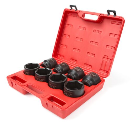 Tekton 8 Piece 3/4 Inch Drive 6-Point SAE Impact Socket Set, 2-1/16-2-1/2 in. - Picture 2 of 5