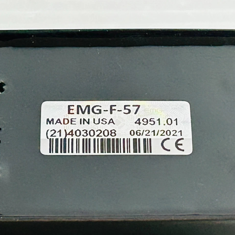 EMG F-57TW NEGRO (Nota: unidad principal, caja y manual solamente. - Imagen 2 de 4