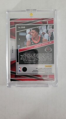 Jabari Smith Jr. Spectra FOTL GOLD WAVE RPA 2/3 #245 ROCKETS On 