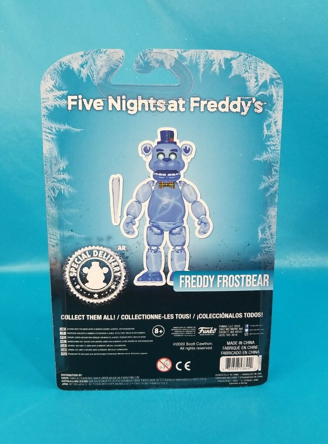  Five Nights at Freddy's Funko FNAF Freddy Frostbear Plush  Walmart Exclusive ( 8 inch) : Toys & Games