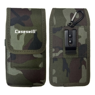 For Samsung Galaxy S26 S25 S24 S23 S22 Ultra Case Nylon Pouch Belt Clip Holster