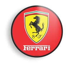 Ferrari 12 Reproduction Metal Garage Wall Sig...