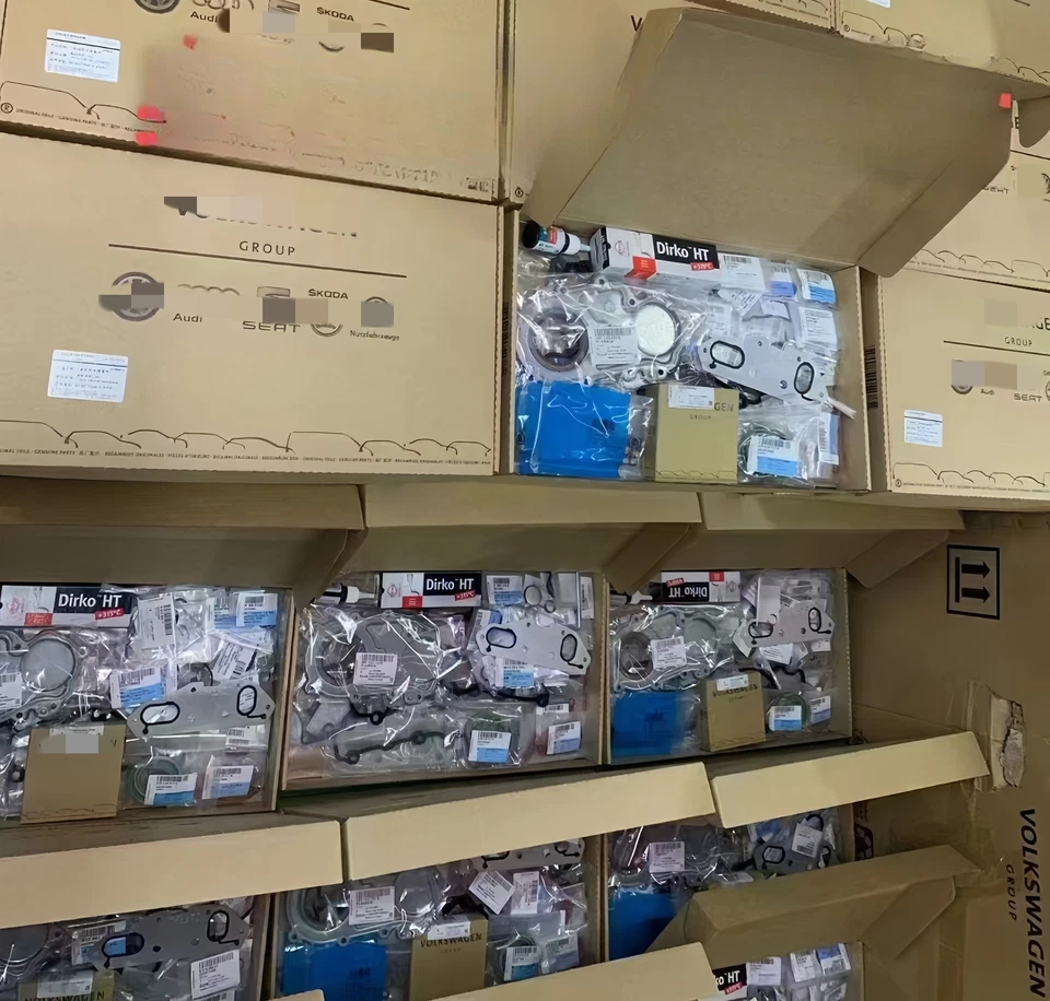 Juego de juntas de sellos de revisión de motor OEM para Audi Q5 Q7 S4 Touareg Cayenne EA837 3.0 Foto 2 de 4