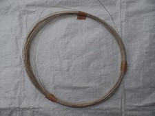 Rosenkranz Draht 10 Meter Bastel Neusilberdraht 0,5 mm Schmuckdraht Schmuck