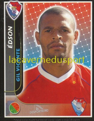 160 EDSON BRASILIEN GIL VICENTE FC STICKER PANINI FUTEBOL 2004 2005