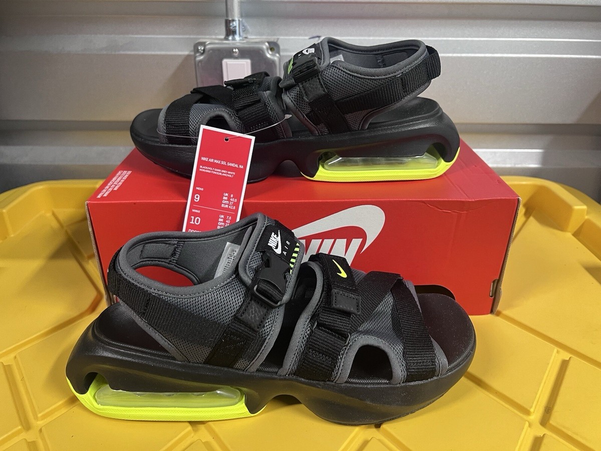 Nike Men’s Yellow, Red & Black Adjustable Outdoor Sandals Nike Straps Sandals for Men for sale | eBay main image 2