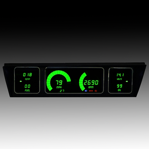 Intellitronix DP1211W Digital Dash – 1977-1990 Chevy Impala Caprice – White LEDs