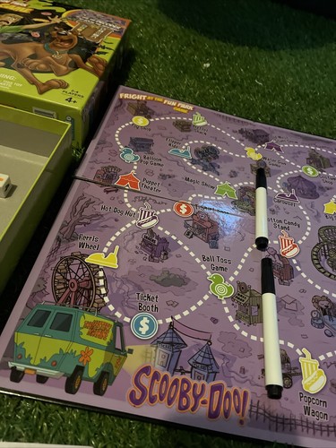 Buffalo Games Scooby Doo Fright at the Fun Park Board Game COMPLETE - Picture 8 of 10