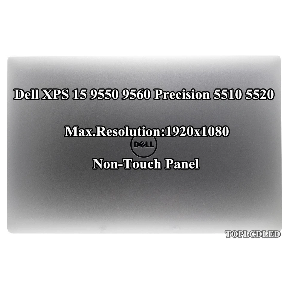 Dell XPS 15 9550 5510 15.6" FHD LCD Écran Assemblé Sans-Tactile Panneau - Photo 1/4