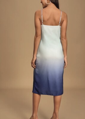 green fitted midi dress Fairmount Ribbed Midi Dress