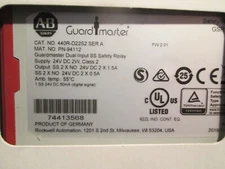 ALLEN BRADLEY 440R-D22S2 Guardmaster Dual Input Safety Relay **NEW**