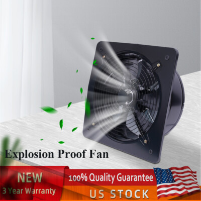 Explosion Proof Fan 16'' Utility Blower Fan 4700CFM Industrial Axial Flow Fan us