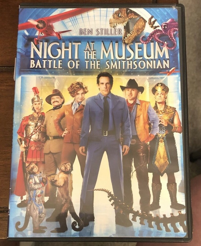 Night at the Museum Battle of Smithsonian DVD Ben Stiller Amy