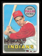 Vern Fuller 1969 Topps #291  Cleveland Indians