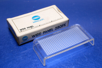 Minolta Weitwinkel Streuscheibe für 280PX Blitzgerät - wide panel (neuwertig)
