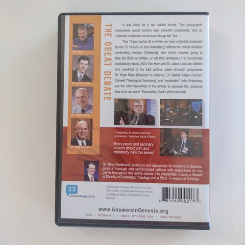 Great Debate Young Earth vs Old Earth John Ankerberg Ken Ham Jason Lisle 5 DVD - Picture 2 of 6