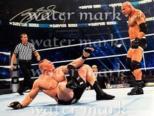 Banconote Goldberg Actor Wwe Ristampa Firmato Foto A4 Misura 8 " X11 " . #4
