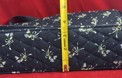 Madam Rosa Quilted Purse Bag with Flowers NWT | eBay